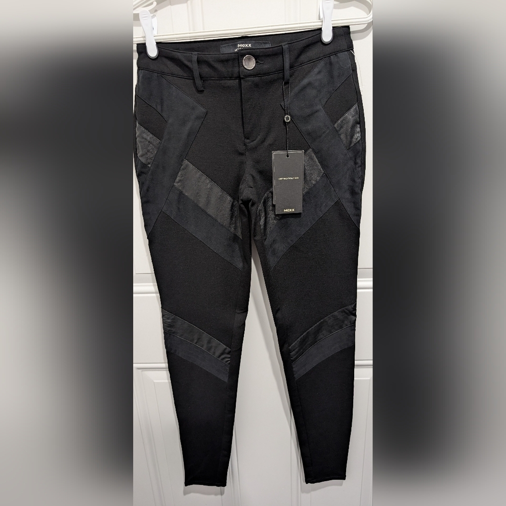 Mexx Metropolitan Black Skinny Pants Waist 28"